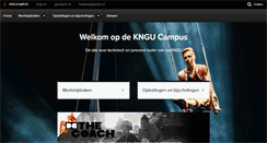 Desktop Screenshot of kngucampus.nl